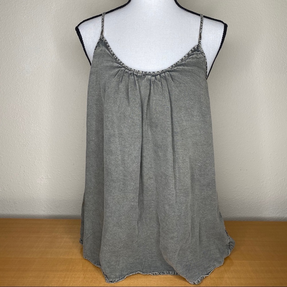 Soho New York & Company Lightweight Denim Tank